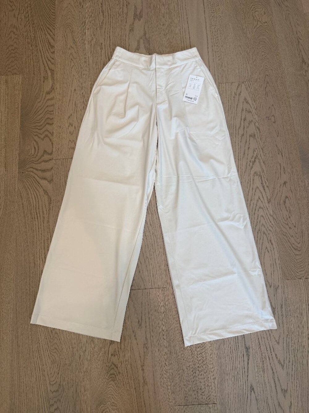 Athleta Pinnacle High Rise Trouser Cream Bone Size 6 NWT